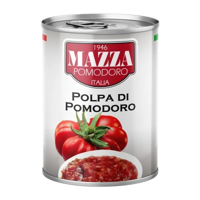 Pulpa Rosii Taiate Mazza 400g